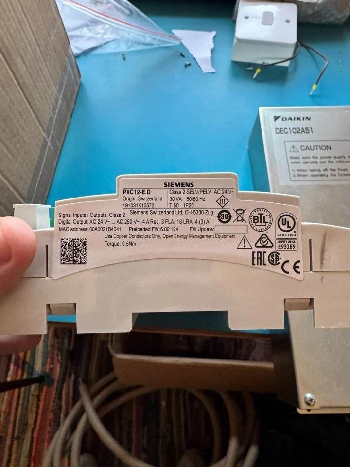 Siemens PXC12 E.D Controller